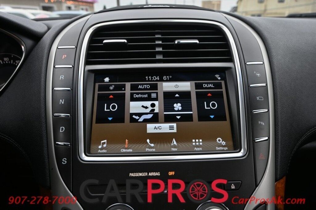 2016 Lincoln MKX Reserve - AWD - Climate, Technology & Driver Assist Pkg - Auto Start - Power Heated & Cooled Leather Seats - Heated Steering Wheel - Adaptive Cruise Control - Navigation - Panoramic Vista Roof - Blind Spot & Lane Keep Assist - Back Up Camera Anchorage AK