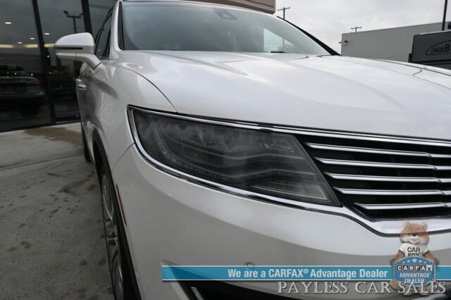 2016 Lincoln MKX Reserve / AWD / Tech & Driver Assist Pkg / Luxury Pkg / Auto Start / Heated & Cooled Leather Seats / Heated Steering / NAV / Sunroof / REVEL II Audio / Adaptive Cruise / Lane Depart & Blind Spot / Block Heater Anchorage AK