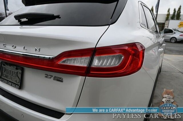2016 Lincoln MKX Reserve / AWD / Tech & Driver Assist Pkg / Luxury Pkg / Auto Start / Heated & Cooled Leather Seats / Heated Steering / NAV / Sunroof / REVEL II Audio / Adaptive Cruise / Lane Depart & Blind Spot / Block Heater Anchorage AK