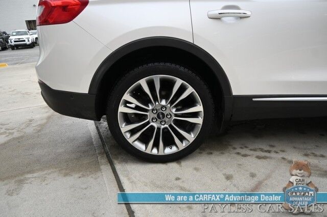 2016 Lincoln MKX Reserve / AWD / Tech & Driver Assist Pkg / Luxury Pkg / Auto Start / Heated & Cooled Leather Seats / Heated Steering / NAV / Sunroof / REVEL II Audio / Adaptive Cruise / Lane Depart & Blind Spot / Block Heater Anchorage AK