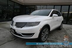 2016_Lincoln_MKX_Reserve / AWD / Tech & Driver Assist Pkg / Luxury Pkg / Auto Start / Heated & Cooled Leather Seats / Heated Steering / NAV / Sunroof / REVEL II Audio / Adaptive Cruise / Lane Depart & Blind Spot / Block Heater_ Anchorage AK