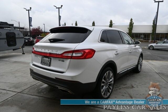 2016 Lincoln MKX Reserve / AWD / Tech & Driver Assist Pkg / Luxury Pkg / Auto Start / Heated & Cooled Leather Seats / Heated Steering / NAV / Sunroof / REVEL II Audio / Adaptive Cruise / Lane Depart & Blind Spot / Block Heater Anchorage AK
