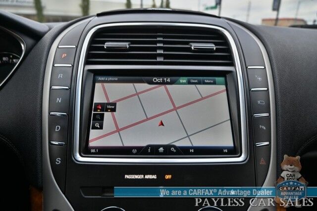 2016 Lincoln MKX Reserve / AWD / Tech & Driver Assist Pkg / Luxury Pkg / Auto Start / Heated & Cooled Leather Seats / Heated Steering / NAV / Sunroof / REVEL II Audio / Adaptive Cruise / Lane Depart & Blind Spot / Block Heater Anchorage AK