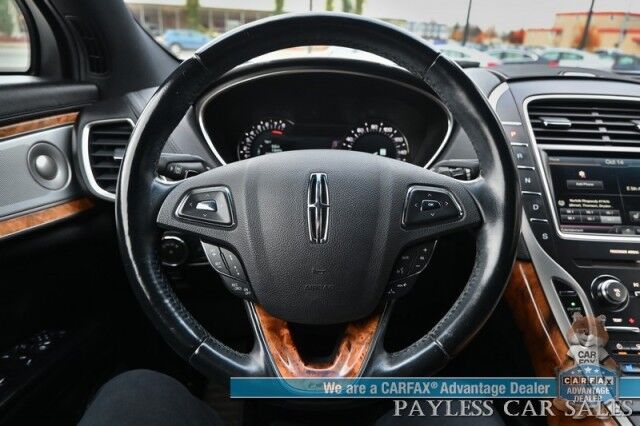 2016 Lincoln MKX Reserve / AWD / Tech & Driver Assist Pkg / Luxury Pkg / Auto Start / Heated & Cooled Leather Seats / Heated Steering / NAV / Sunroof / REVEL II Audio / Adaptive Cruise / Lane Depart & Blind Spot / Block Heater Anchorage AK
