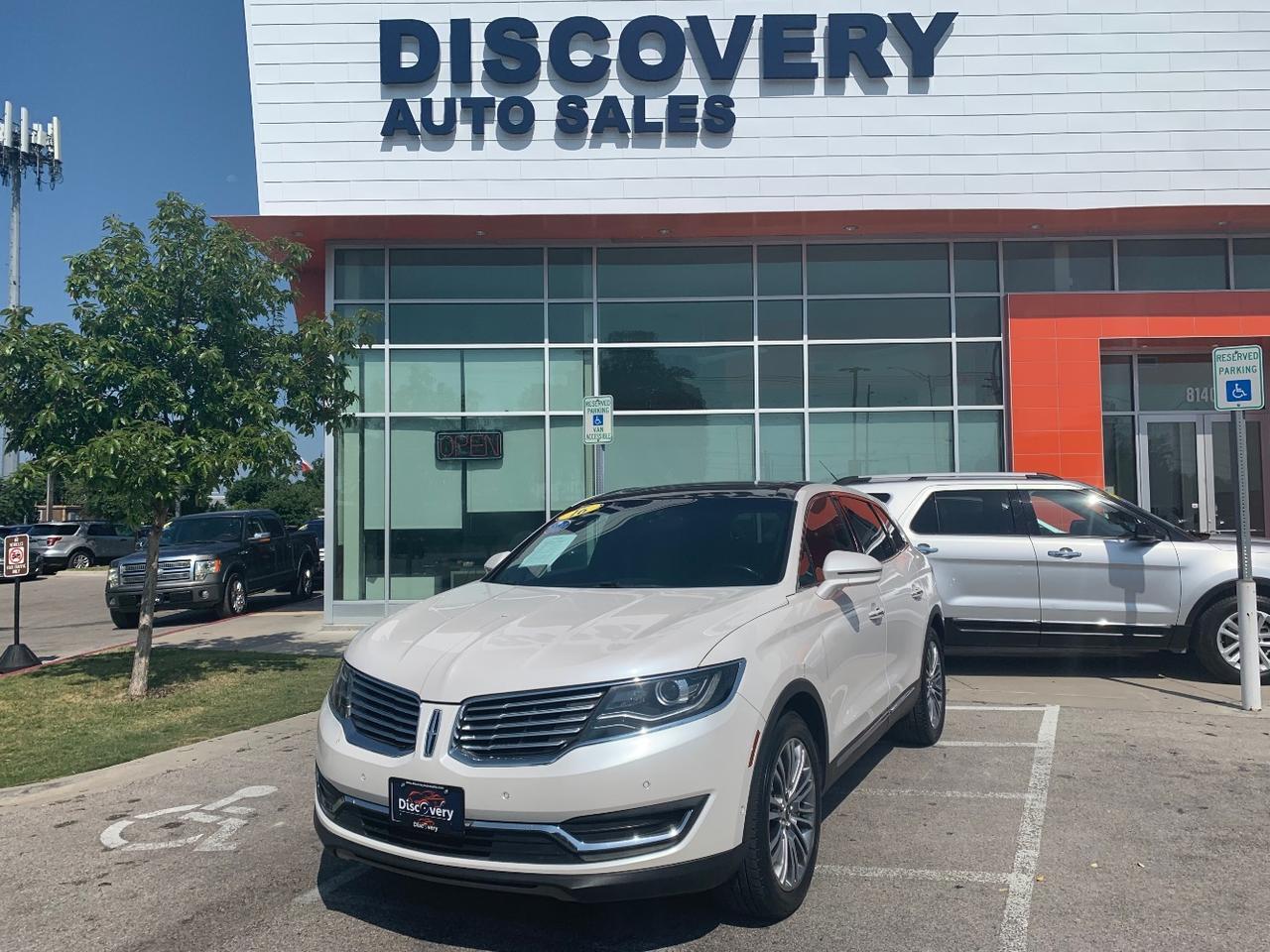 2016 Lincoln MKX Reserve Austin TX