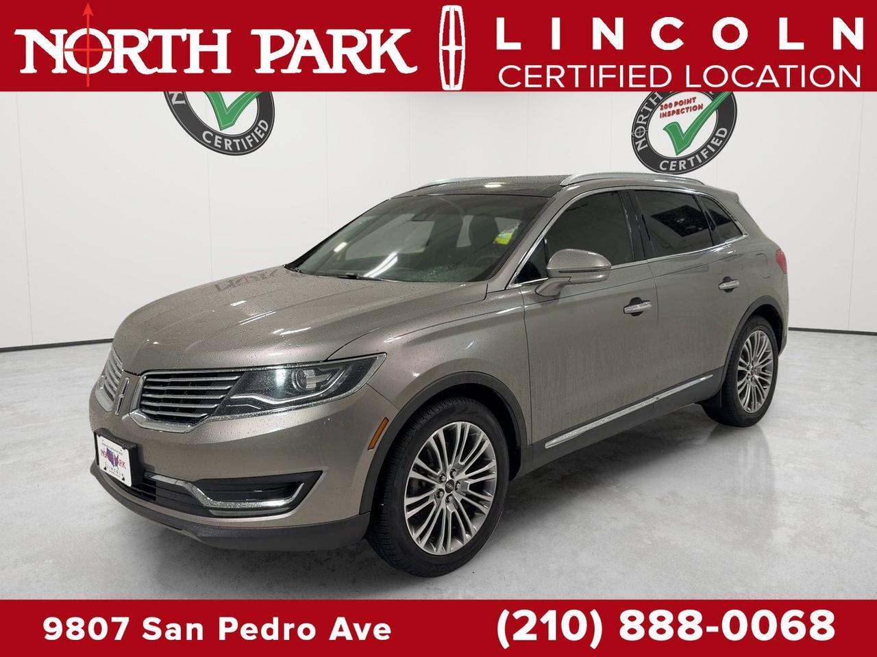 2016 Lincoln MKX Reserve