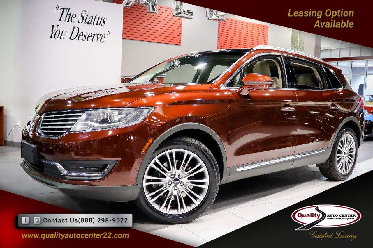 2016 Lincoln MKX Reserve. Tech Pkg, Climate Pkg, Heated/Cooled Bucket Seats Springfield NJ 2016 Lincoln MKX Reserve. Tech Pkg, Climate Pkg, Heated/Cooled Bucket Seats Springfield NJ