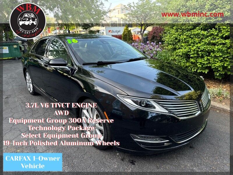 2016 Lincoln MKZ AWD Reserve