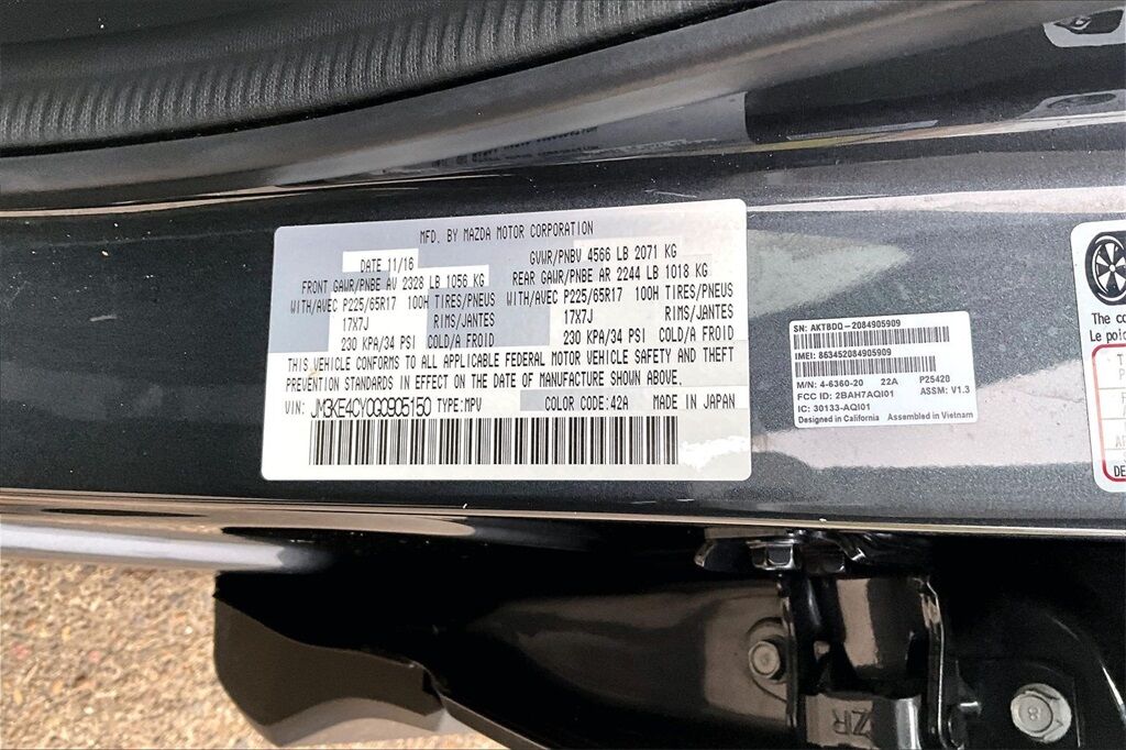 2016 MAZDA CX-5 Touring OR