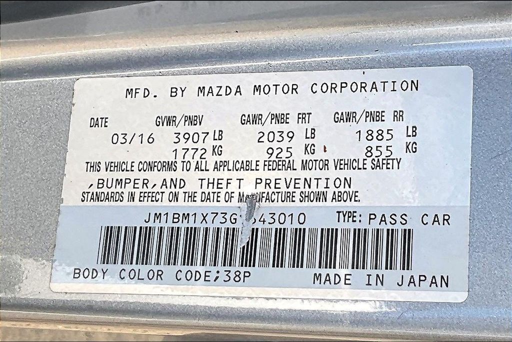 2016 MAZDA Mazda3 i Grand Touring OR