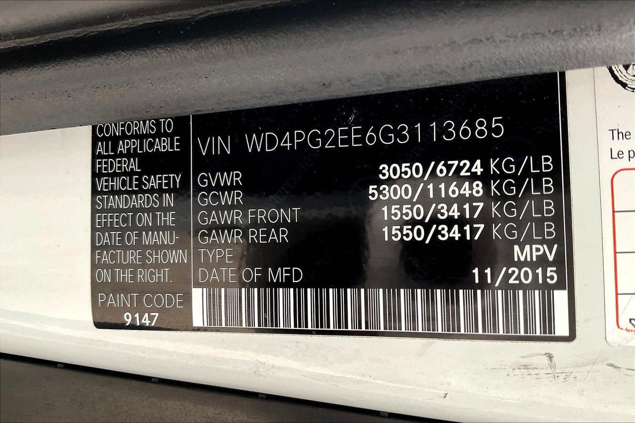 2016 MERCEDES-BENZ METRIS Houston TX