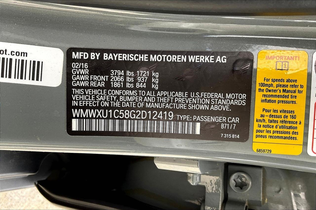 2016 MINI COOPER Houston TX