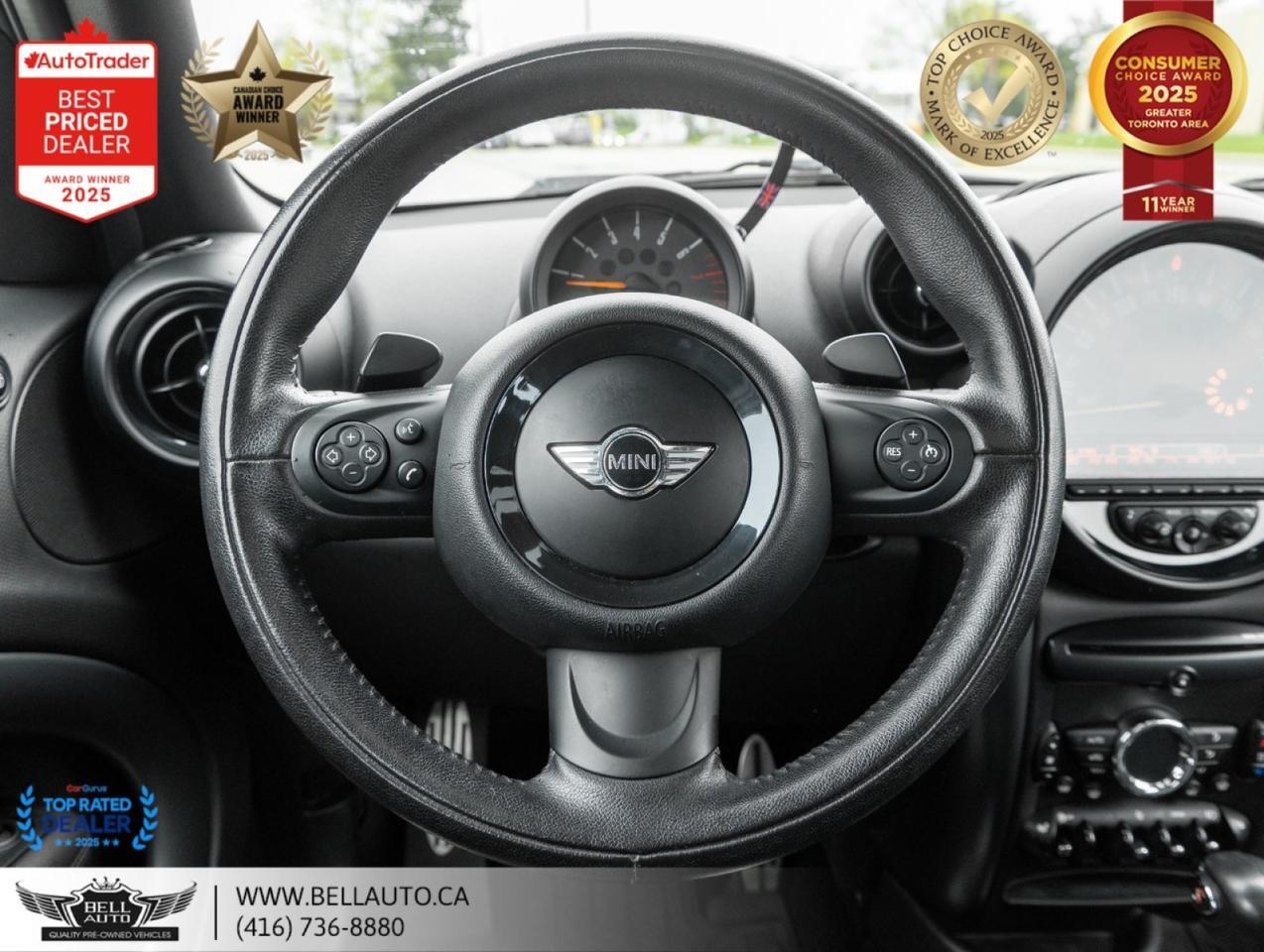 2016 MINI Cooper Countryman S | AWD | AUTOMATIC | PANO | LTHR | UPGRDRIMS | NOACCIDENT Toronto ON