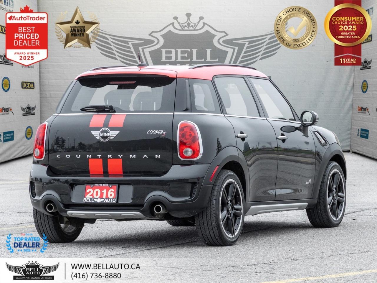 2016 MINI Cooper Countryman S | AWD | AUTOMATIC | PANO | LTHR | UPGRDRIMS | NOACCIDENT Toronto ON
