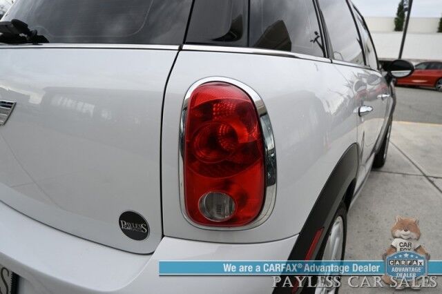 2016 MINI Cooper Countryman S / AWD / Automatic / Cold Weather Pkg / Heated Leather Seats / Power Mirrors, Windows & Locks / Bluetooth / Cruise Control / Keyless Entry / Air Conditioning / HID Headlights / Alloy Wheels / 31 MPG Anchorage AK