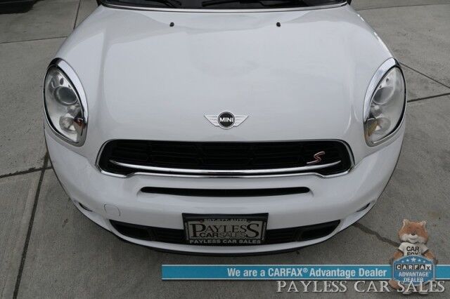 2016 MINI Cooper Countryman S / AWD / Automatic / Cold Weather Pkg / Heated Leather Seats / Power Mirrors, Windows & Locks / Bluetooth / Cruise Control / Keyless Entry / Air Conditioning / HID Headlights / Alloy Wheels / 31 MPG Anchorage AK