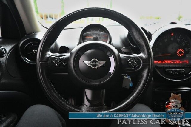 2016 MINI Cooper Countryman S / AWD / Automatic / Cold Weather Pkg / Heated Leather Seats / Power Mirrors, Windows & Locks / Bluetooth / Cruise Control / Keyless Entry / Air Conditioning / HID Headlights / Alloy Wheels / 31 MPG Anchorage AK