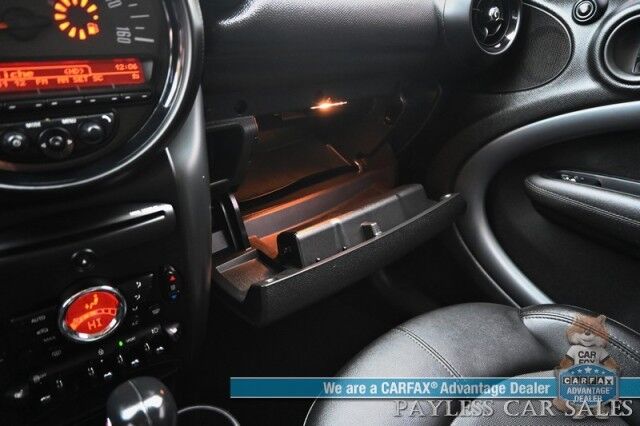 2016 MINI Cooper Countryman S / AWD / Automatic / Cold Weather Pkg / Heated Leather Seats / Power Mirrors, Windows & Locks / Bluetooth / Cruise Control / Keyless Entry / Air Conditioning / HID Headlights / Alloy Wheels / 31 MPG Anchorage AK