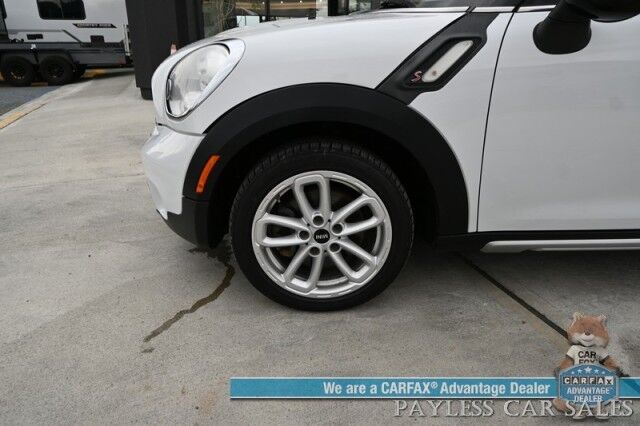 2016 MINI Cooper Countryman S / AWD / Automatic / Cold Weather Pkg / Heated Leather Seats / Power Mirrors, Windows & Locks / Bluetooth / Cruise Control / Keyless Entry / Air Conditioning / HID Headlights / Alloy Wheels / 31 MPG Anchorage AK