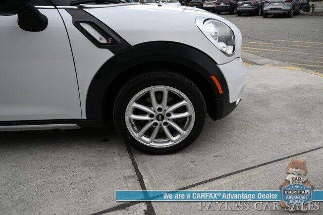 2016 MINI Cooper Countryman S / AWD / Automatic / Cold Weather Pkg / Heated Leather Seats / Power Mirrors, Windows & Locks / Bluetooth / Cruise Control / Keyless Entry / Air Conditioning / HID Headlights / Alloy Wheels / 31 MPG Anchorage AK