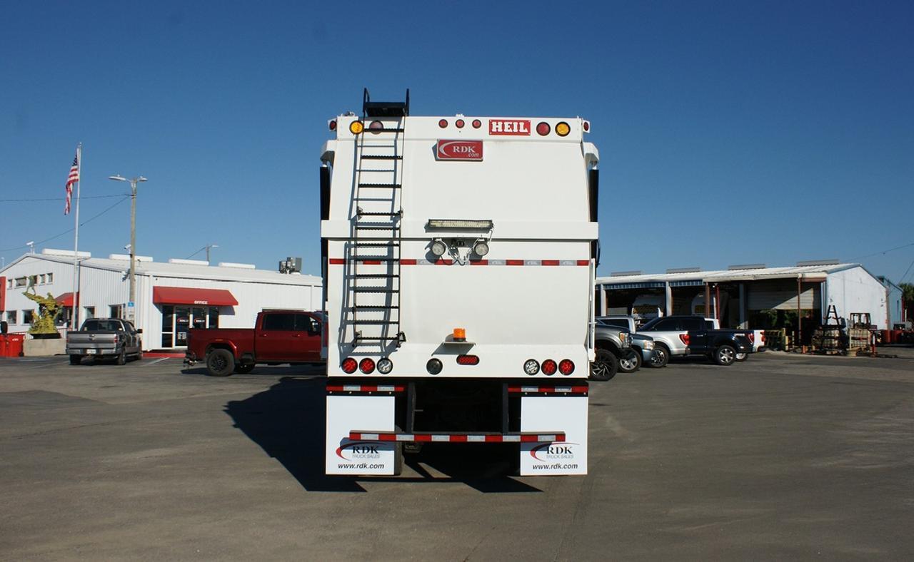 2016 Mack MRU 613 40 Yard Heil Front Loader Garbage Truck Tampa FL