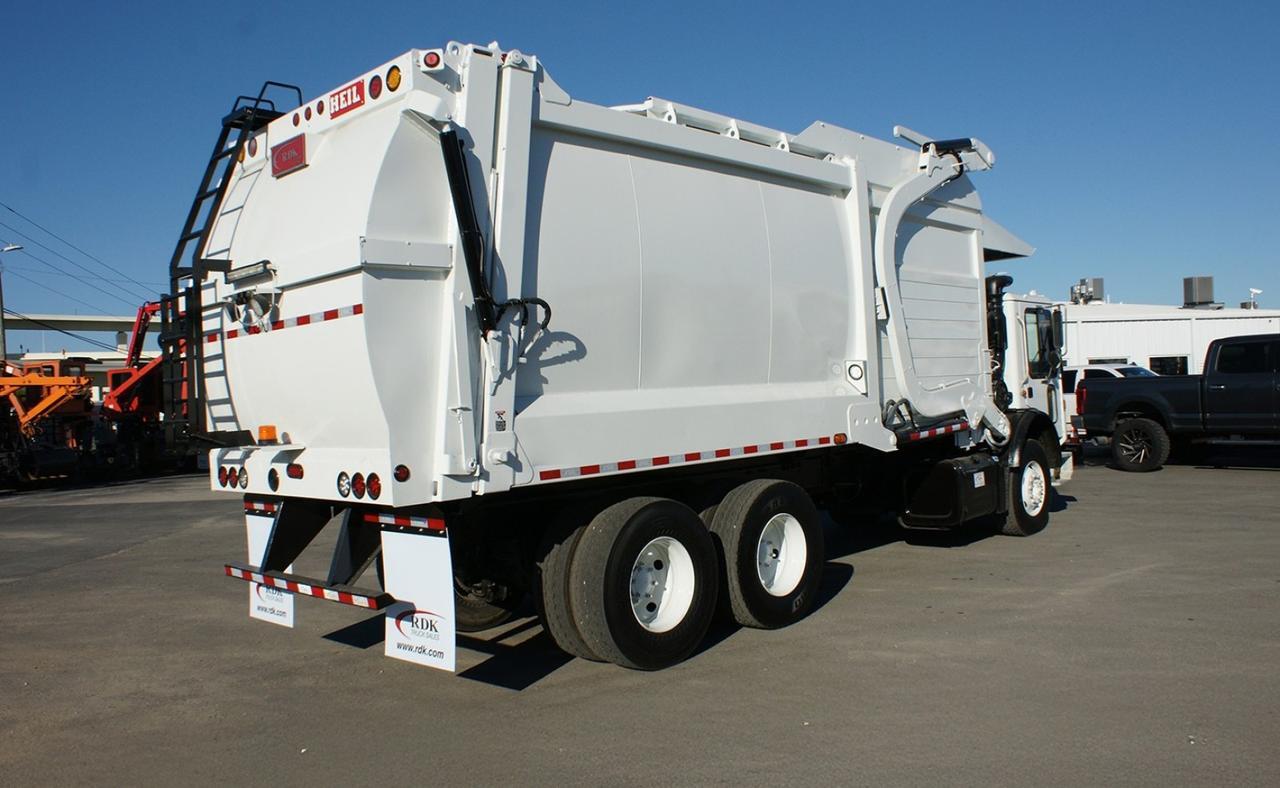 2016 Mack MRU 613 40 Yard Heil Front Loader Garbage Truck Tampa FL