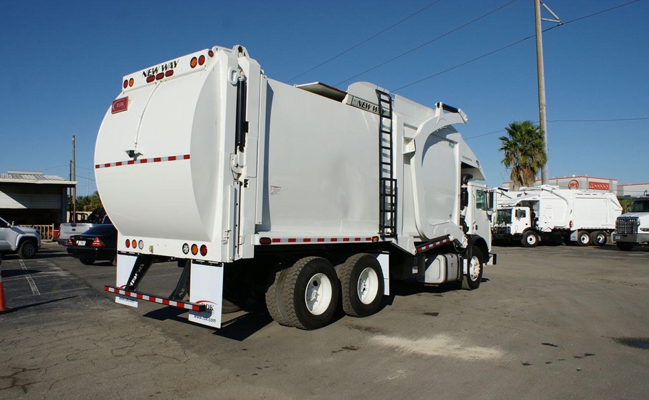 2016 Mack MRU 613 40 Yard New Way Front Loader Garbage Truck Tampa FL