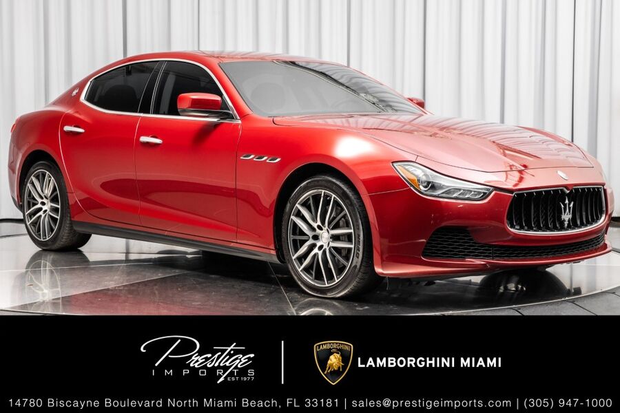2016 Maserati Ghibli North Miami Beach FL 2016 Maserati Ghibli North Miami Beach FL