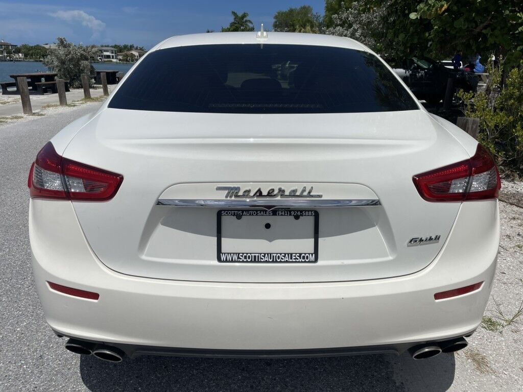 2016 Maserati Ghibli CLEAN CAR-FAX~ONLINE FINANCE~FRONT BUCKETS SEATS~NAVIGATION~REARVIEW CAMERA Sarasota FL