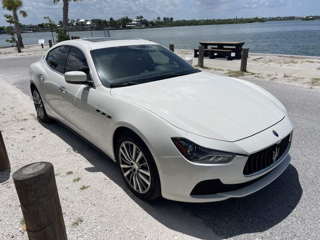 2016 Maserati Ghibli CLEAN CAR-FAX~ONLINE FINANCE~FRONT BUCKETS SEATS~NAVIGATION~REARVIEW CAMERA Sarasota FL