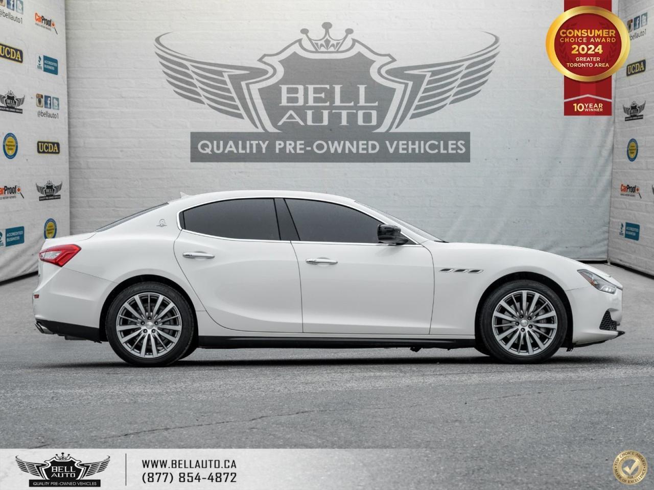 2016 Maserati Ghibli NAVI | B.CAM | B.SPOT | SUNROOF | LTHR | KEYLESS Toronto ON