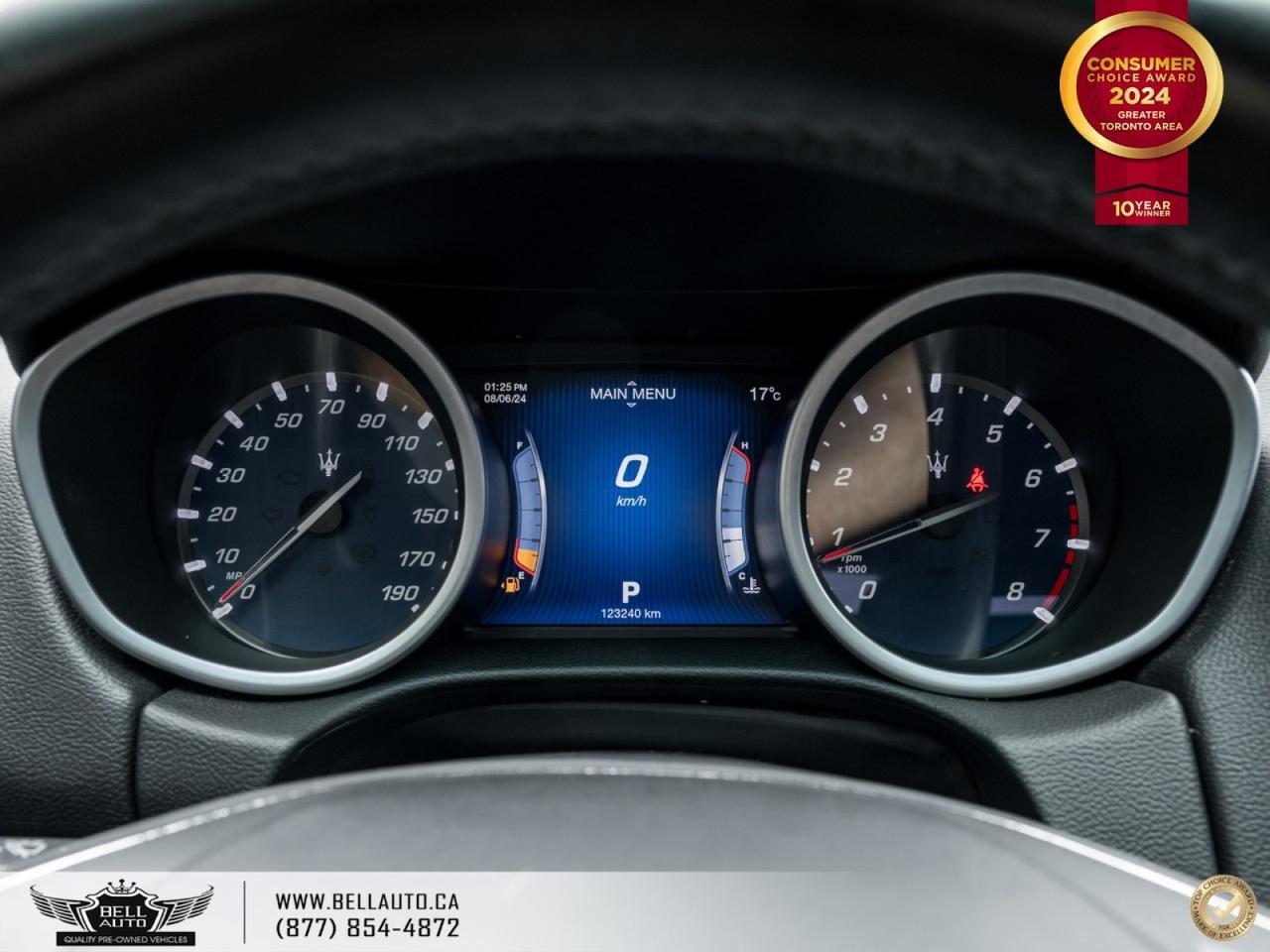 2016 Maserati Ghibli NAVI | B.CAM | B.SPOT | SUNROOF | LTHR | KEYLESS Toronto ON