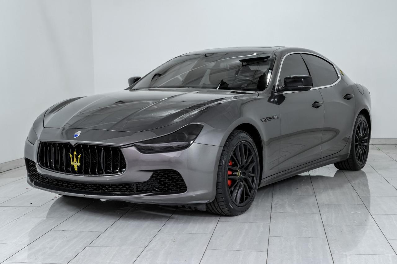 2016 Maserati Ghibli NAVIGATION SUNROOF LEATHER HEATED SEATS REAR CAMERA KEYLESS STAR Carrollton TX