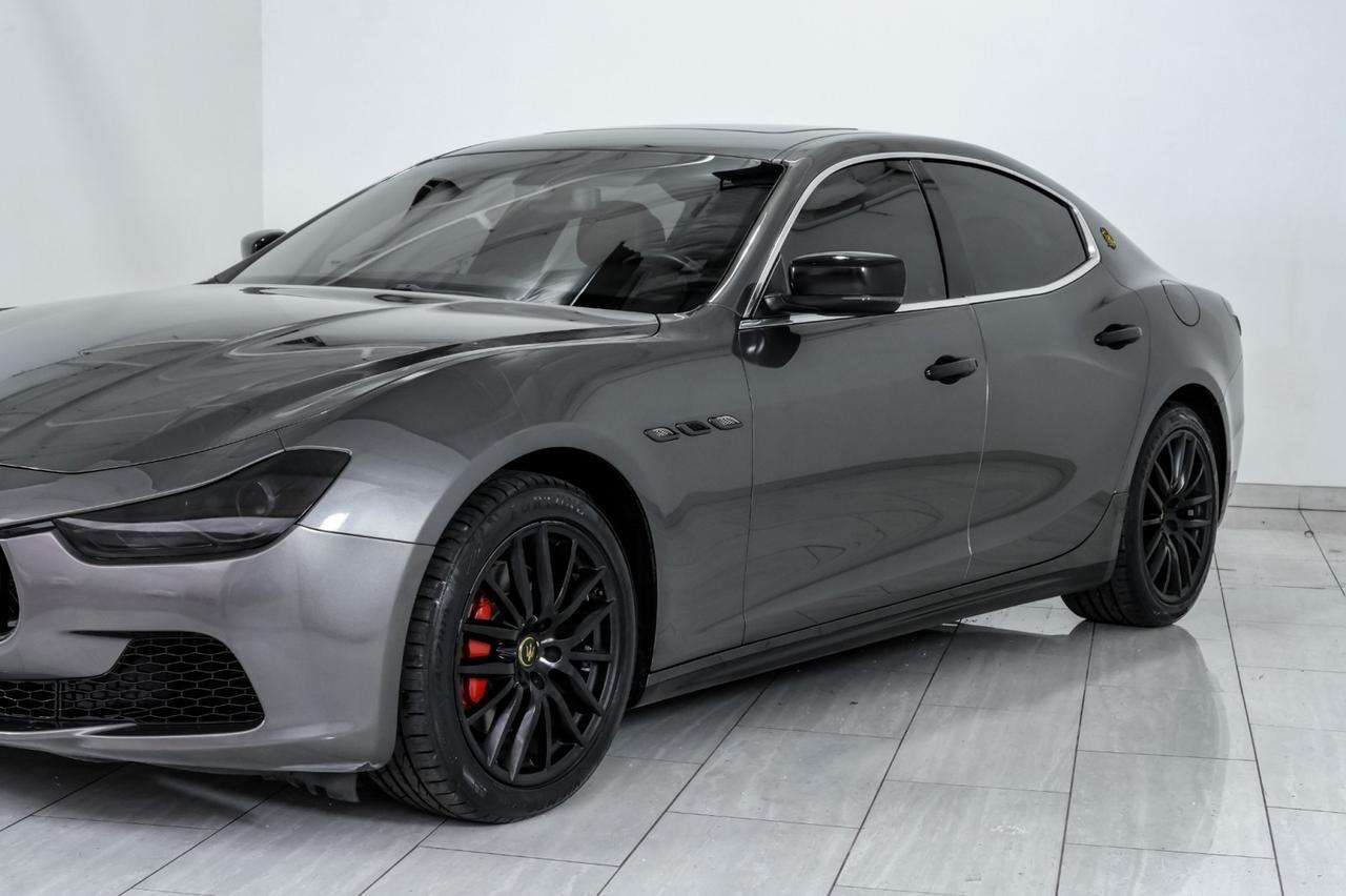 2016 Maserati Ghibli NAVIGATION SUNROOF LEATHER HEATED SEATS REAR CAMERA KEYLESS STAR Carrollton TX