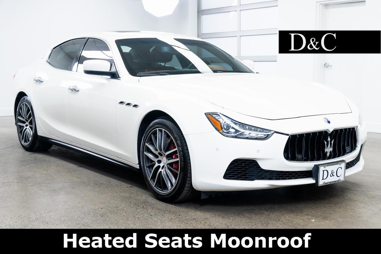 2016 Maserati Ghibli S Heated Seats Moonroof Portland OR