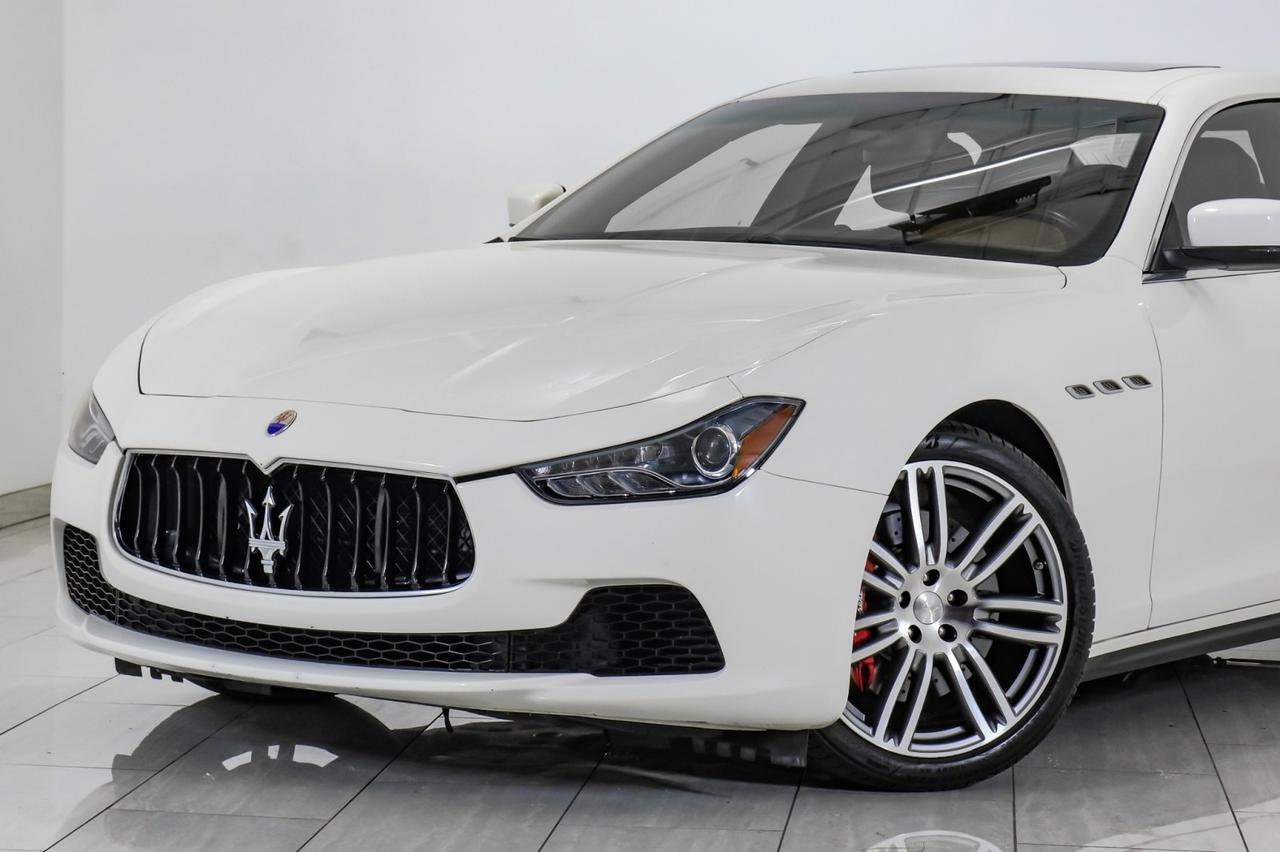 2016 Maserati Ghibli S Q4 AWD NAVIGATION SUNROOF LEATHER HEATED SEATS REAR CAMERA KEY Carrollton TX