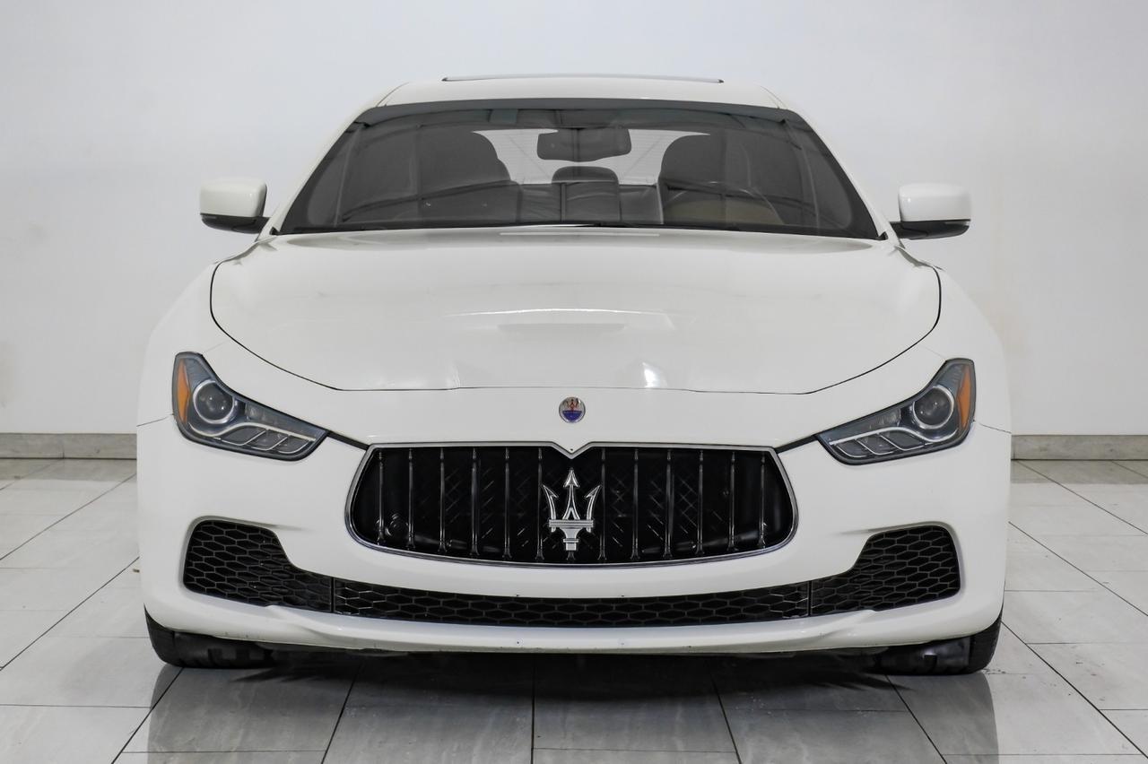 2016 Maserati Ghibli S Q4 AWD NAVIGATION SUNROOF LEATHER HEATED SEATS REAR CAMERA KEYLESS START
