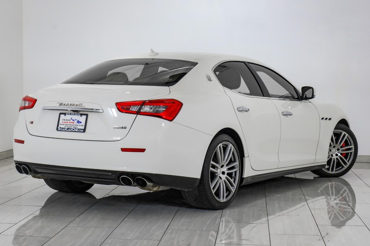 2016 Maserati Ghibli S Q4 AWD NAVIGATION SUNROOF LEATHER HEATED SEATS REAR CAMERA KEYLESS START Carrollton TX