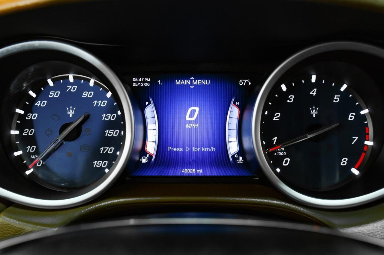 2016 Maserati Ghibli S Q4 AWD NAVIGATION SUNROOF LEATHER HEATED SEATS REAR CAMERA KEYLESS START Carrollton TX