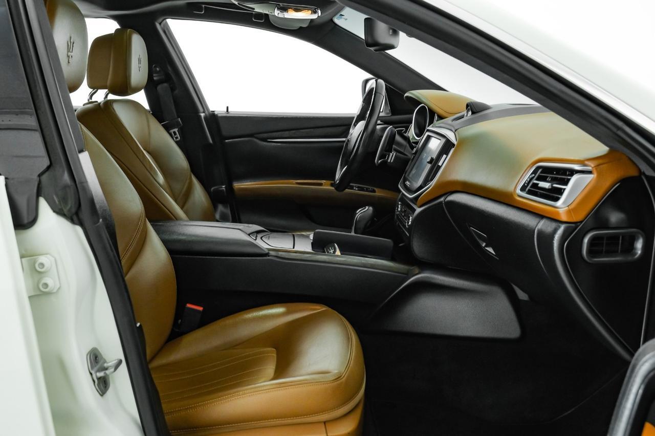 2016 Maserati Ghibli S Q4 AWD NAVIGATION SUNROOF LEATHER HEATED SEATS REAR CAMERA KEYLESS START Carrollton TX