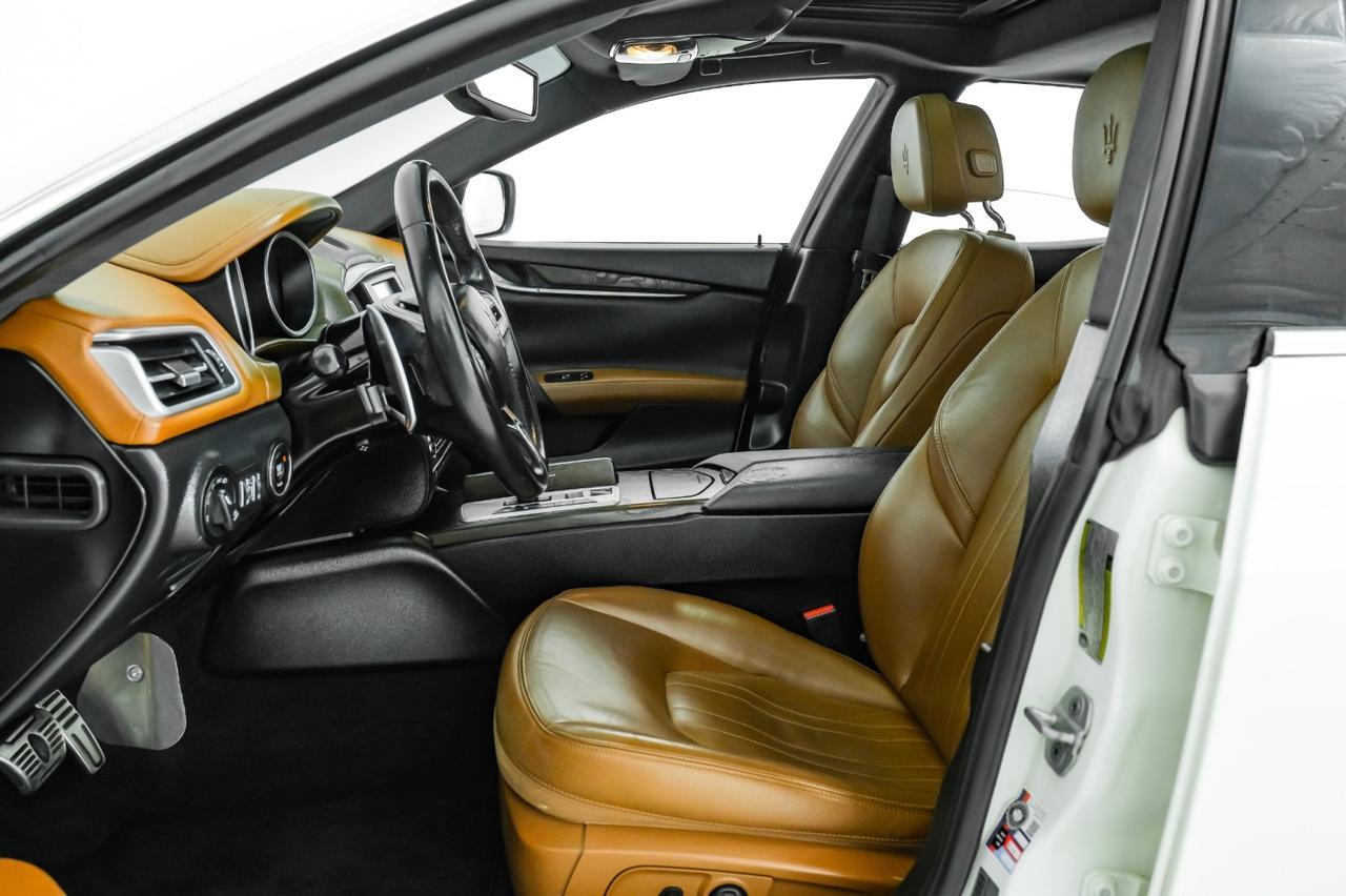 2016 Maserati Ghibli S Q4 AWD NAVIGATION SUNROOF LEATHER HEATED SEATS REAR CAMERA KEYLESS START Carrollton TX