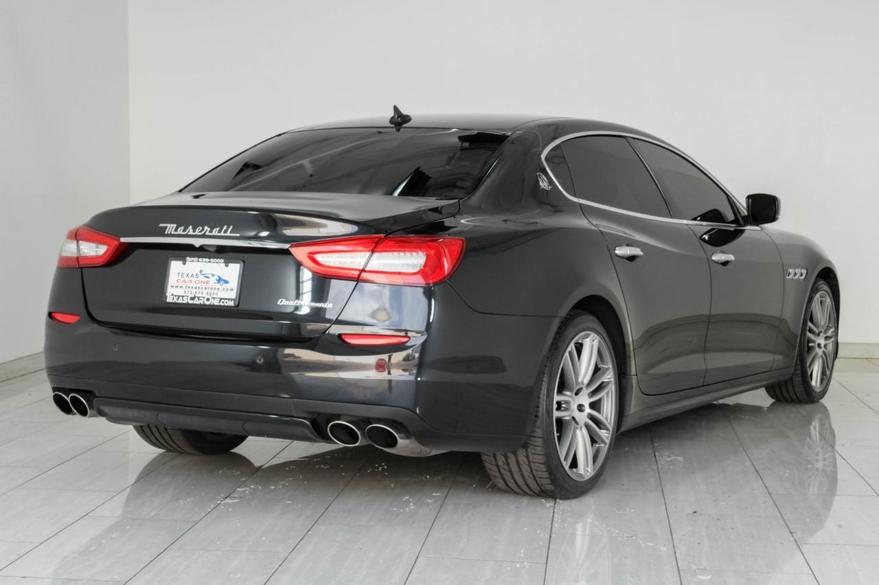 2016 Maserati Quattroporte S BLIND SPOT NAVIGATION SUNROOF LEATHER HEATED SEATS REAR CAMERA Carrollton TX