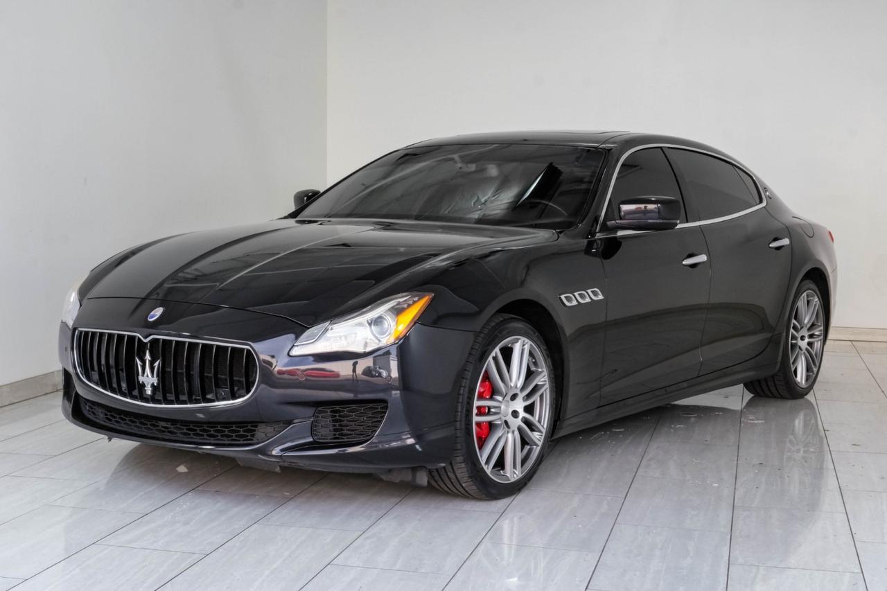 2016 Maserati Quattroporte S BLIND SPOT NAVIGATION SUNROOF LEATHER HEATED SEATS REAR CAMERA Carrollton TX