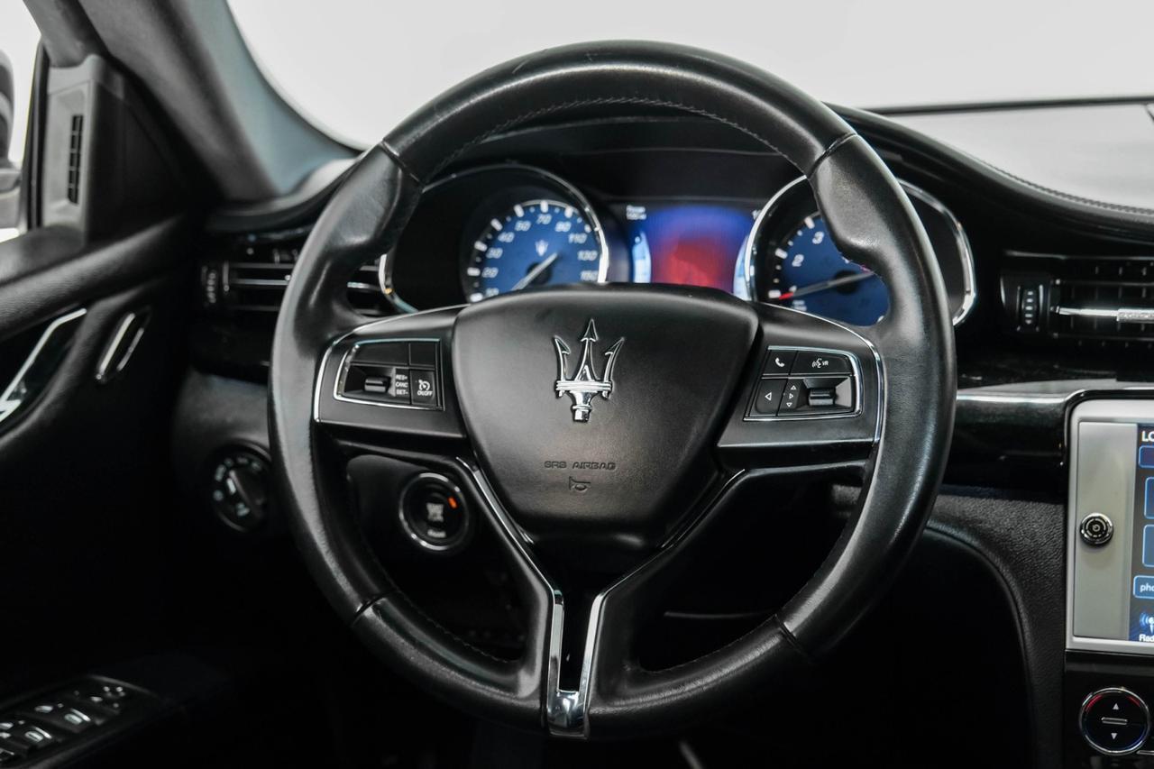2016 Maserati Quattroporte S NAVIGATION HARMAN KARDON SUNROOF LEATHER HEATED SEATS KEYLESS START Carrollton TX