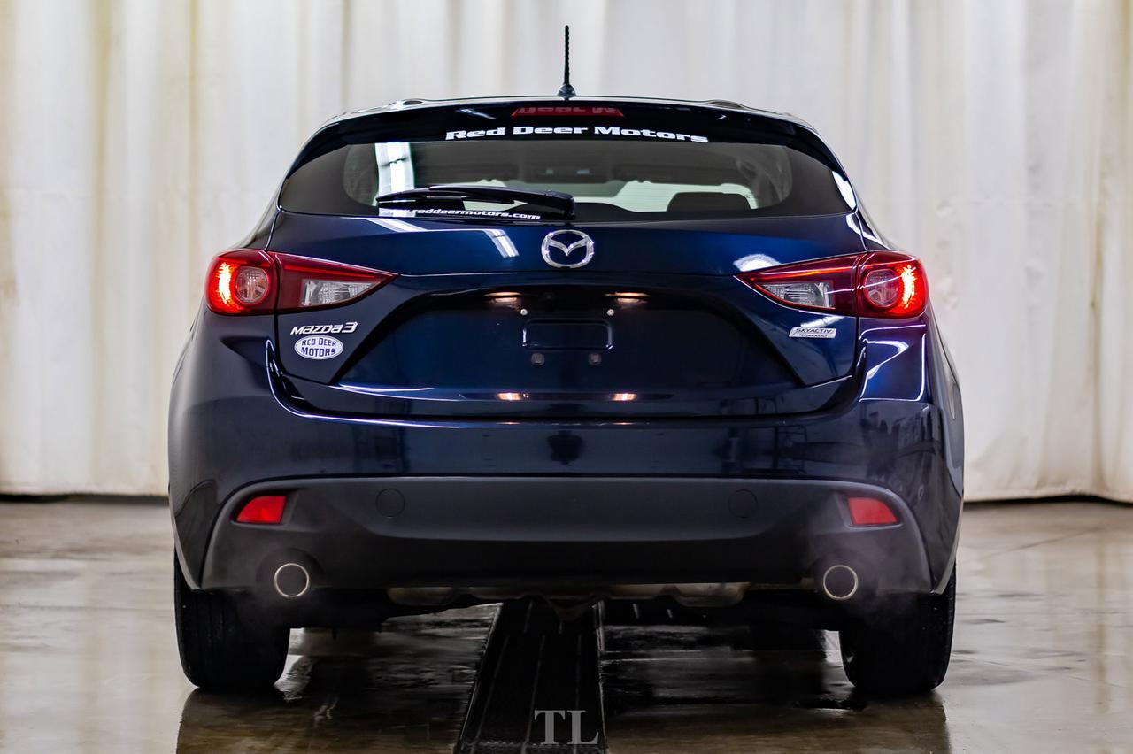 2016 Mazda 3 GX Hatchback Nav BCam Red Deer AB