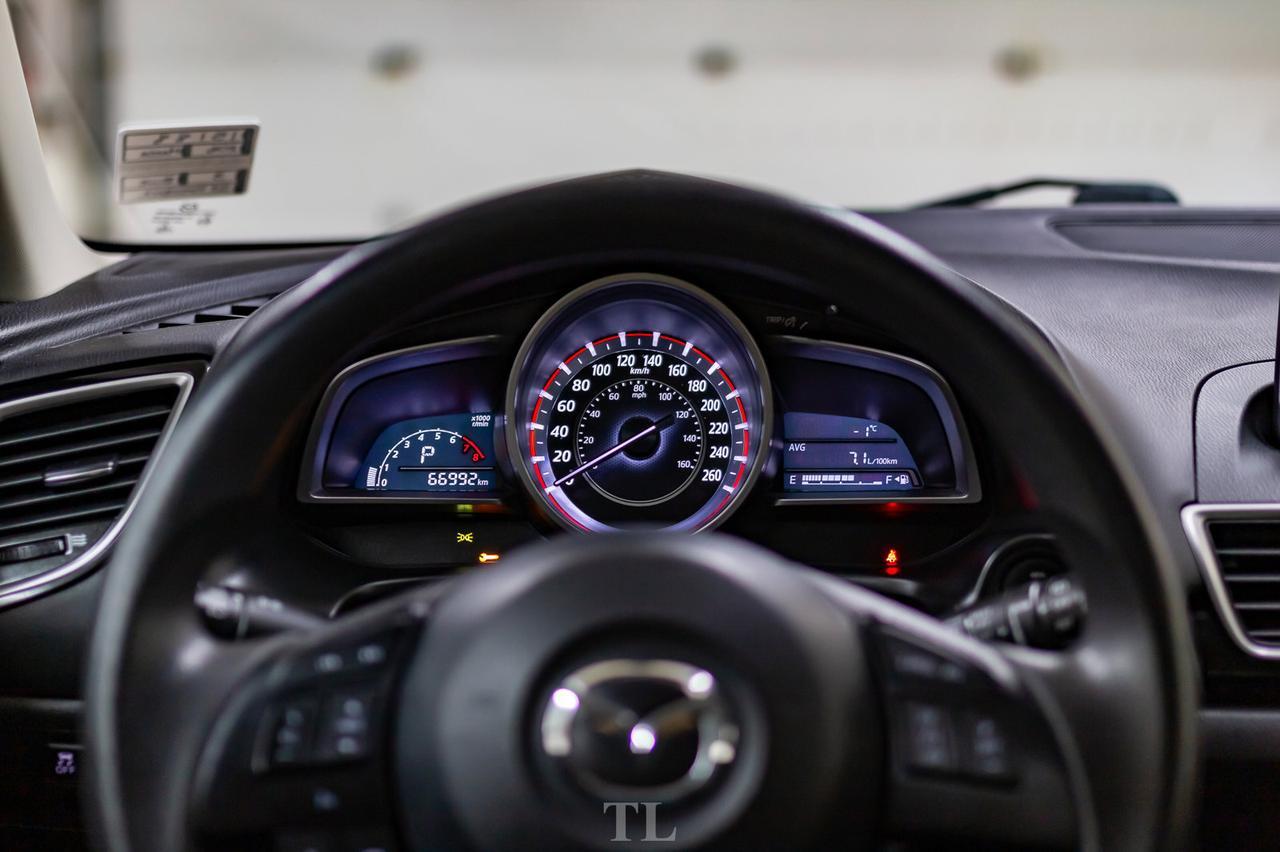 2016 Mazda 3 GX Hatchback Nav BCam Red Deer AB