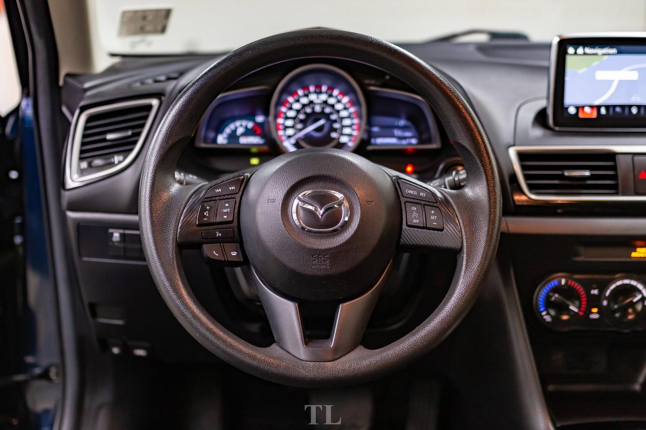 2016 Mazda 3 GX Hatchback Nav BCam Red Deer AB