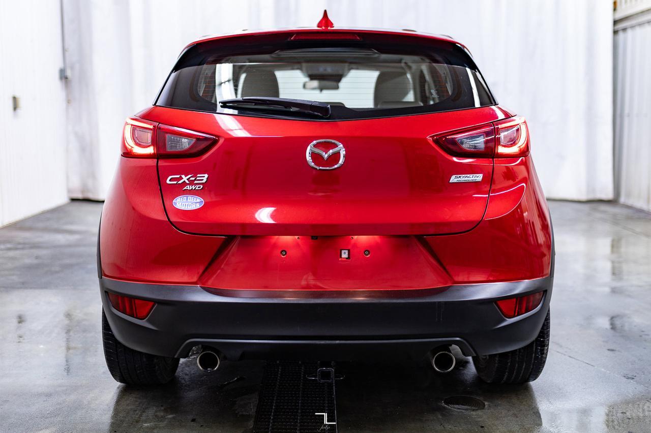 2016 Mazda CX-3 AWD GT Leather Roof Nav BCam Red Deer AB