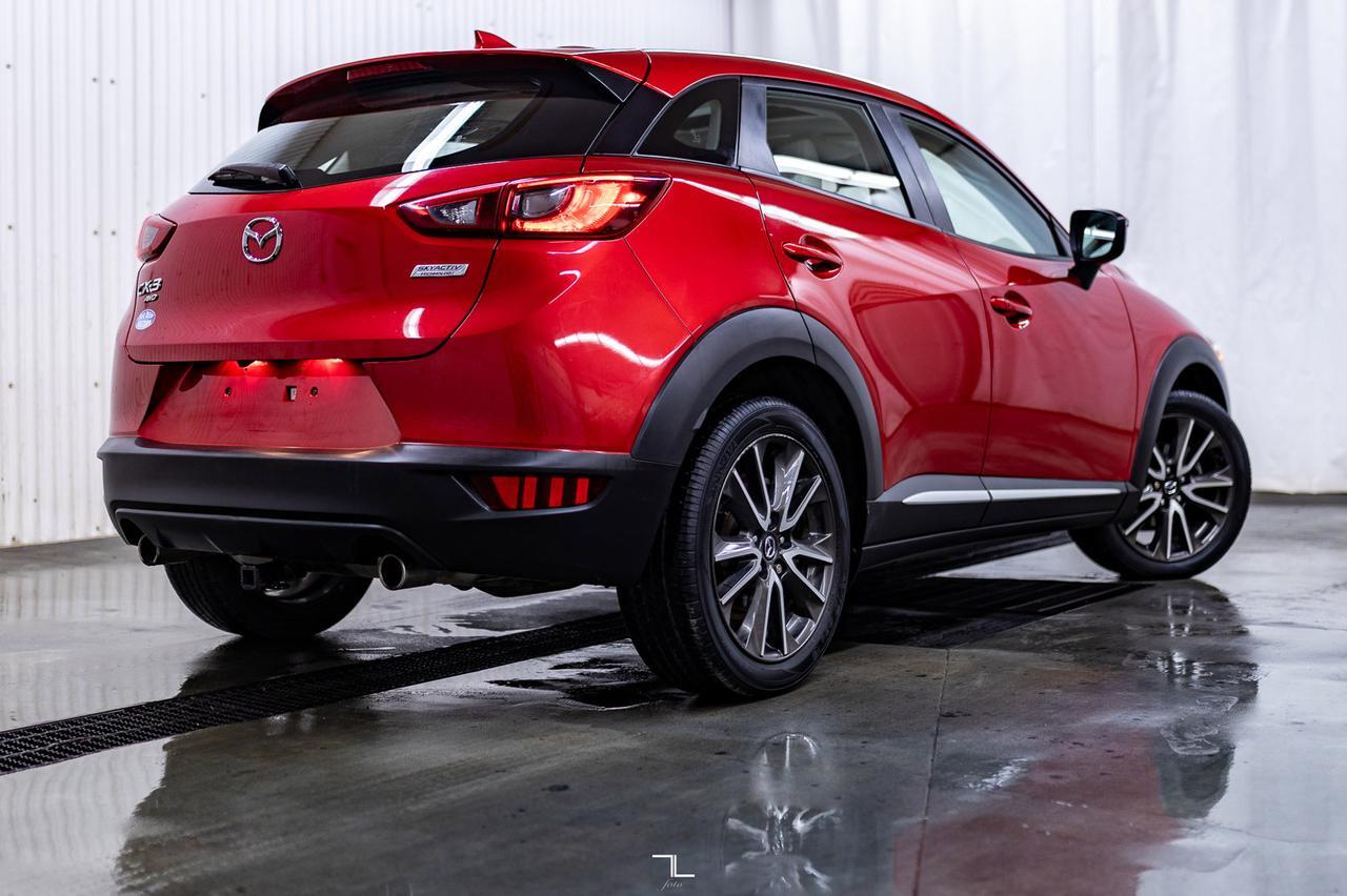 2016 Mazda CX-3 AWD GT Leather Roof Nav BCam Red Deer AB