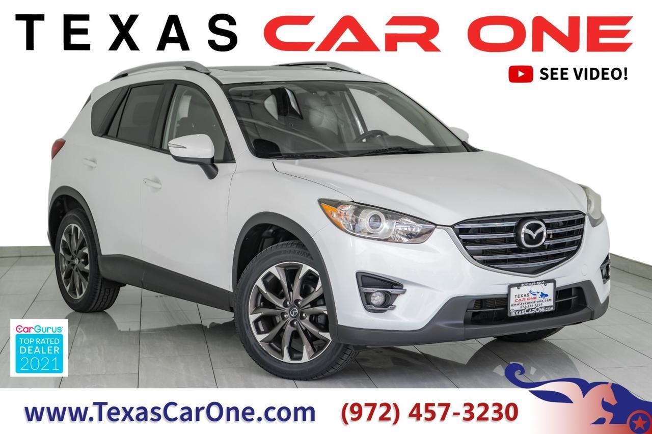 2016 Mazda CX-5 GRAND TOURING AWD BLIND SPOT ASSIT NAVIGATION SUNROOF LEATHER HEATED SEATS REAR CAMERA Carrollton TX
